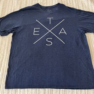 TEXAS - Navy Graphic T-Shirt